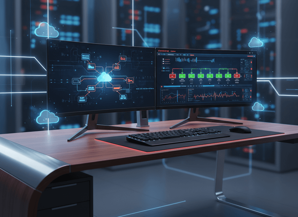 Cloud & DevOps illustration